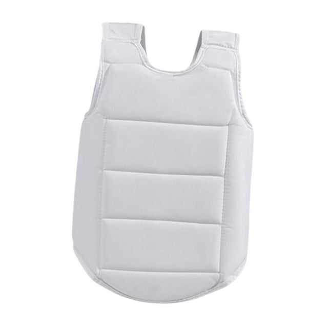 Protector de de Karate Taekwondo Vest Equipo práctico Equipo de protección ajustable Escudo de costilla para kickboxing de entrenamiento de MMA S