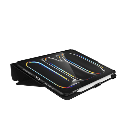 Speck - Balance Folio Case for Apple iPad Pro 11” (latest model/M4 chip) - Black/White