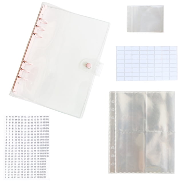 Bolsas Organizadoras Carpeta A5 Sueltas Transparentes Con Cuentas Libro Almacenamiento Pintura Diamantes
