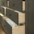 thumbnail image 5 of Max & Lily Solid Wood 6 Drawer Dresser, Clay, 5 of 9