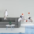 thumbnail image 2 of Escultura De Pingüino Y Elefante, Figura Coleccionable, Artesanía Decorativa, Estatua De Animal De Resina, Familia Para Inauguración De La Casa, Mesa, Bar, Dormitorio, Oficina, Escritorio,, 2 of 8