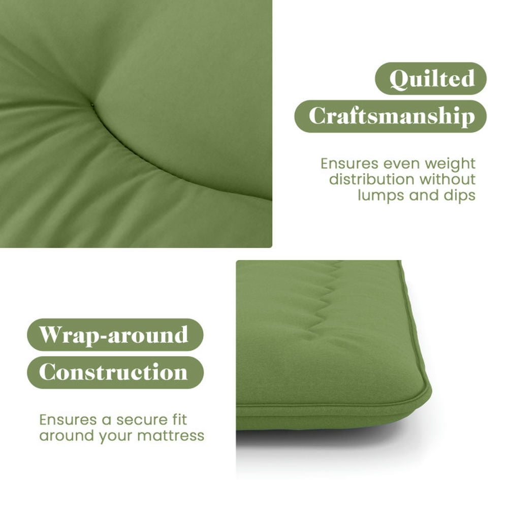Kadyn Floor Mattress,Mattress Tatami Mat, Sleeping Pad,Floor Mattress with Washable Cover and Carry Bag-Twin Size