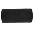 Memory Foam Half Moon Pillow Black Ankle Knee Neck Lumbar Support