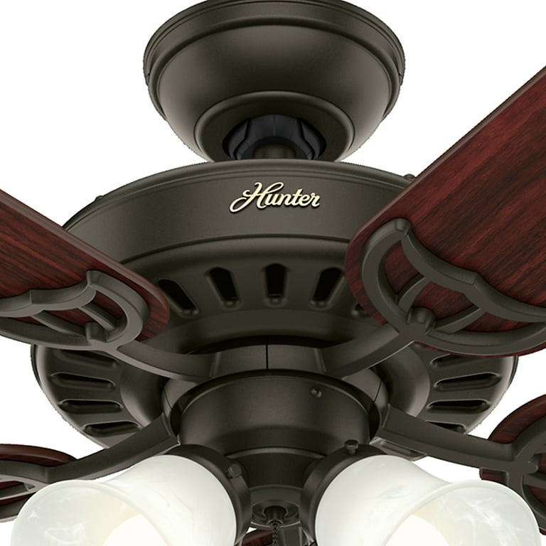 Hunter 52 Studio Series Brushed Nickel Ceiling Fan Shelly Lighting