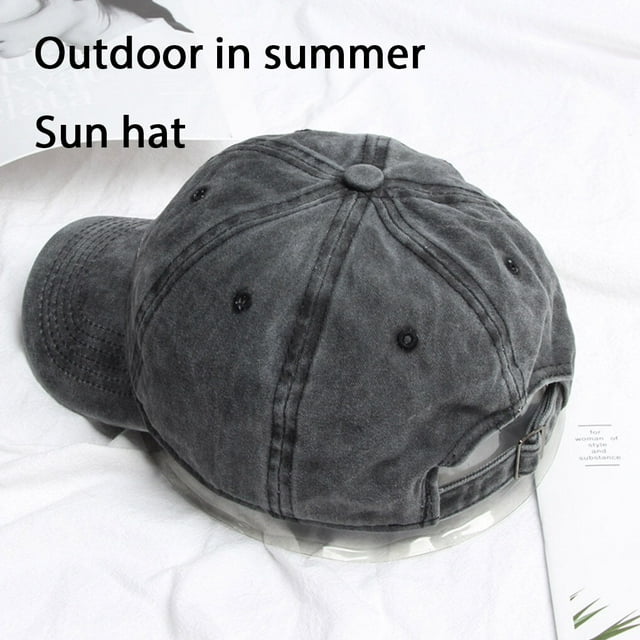 Casquette de Baseball Hommes Casquette Snapback Chapeaux Chapeau de Baseball Mal Réglable Lavé Cheveux Jour Casquettes Réglables