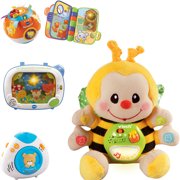 VTech 0-12 Months Toy Value Set, includes Musical Bee, Soothing Light, Crib Projector, Baby Keys, Storytime Book, and Music Player