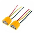 thumbnail image 4 of 2X H4 9003 HB2 Female Pigtail Headlight Connector Plug Adapter Socket, 4 of 9