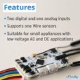thumbnail image 4 of Módulo inteligente Shelly Plus Uni Wi‑Fi Bluetooth con contactos secos, 4 of 8