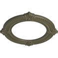 thumbnail image 3 of Ekena Millwork 13 1/8"OD x 8"ID x 5/8"P Benson Ceiling Medallion (Fits Canopies up to 8"), Hand-Painted Painted Turtle, 3 of 6