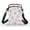 Dog Pattern, variant on HELLHERO Underarm Shoulder Bag Polyester Double Deck Colorful Heart Texture Pattern for Travel Daily Use Adult