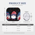 thumbnail image 3 of Balery 2 Piece Gnome Independence Day Car Windshield Sun Shade|Foldable Front Windshield Shade for Car Front Window for Most Sedans SUV Truck-Large, 3 of 7