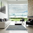 thumbnail image 7 of Ahgly Company Machine Washable Indoor Square Transitional Silver Gray Area Rugs, 8' Square, 7 of 7
