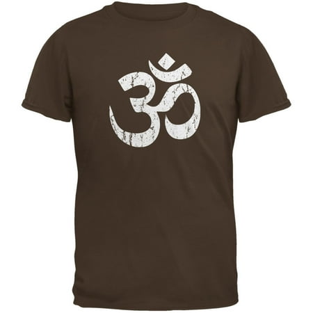 Yoga Om Brown Youth T-Shirt