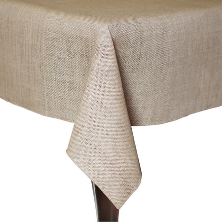 

Ultimate Textile Burlap Rectangle 60 x 84-Inch Rectangle Jute Tablecloth