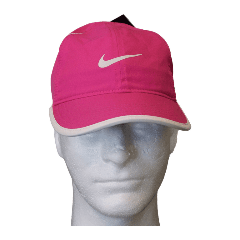 Nike Girls Dri-Fit Swoosh Ponytail Baseball Cap Pink Foam(1a2804-a9y)/White  12-24