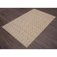 thumbnail image 3 of Geometric Rug - 7 ft. 10 in. x 10 ft., Neutral, Indoor/Outdoor Flat Woven Area Rug with Diamond Pattern, Stain Resistant, Waterproof Rug | Stylish Area Rugs, 3 of 7