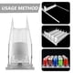 thumbnail image 3 of Organizador de bebidas para refrigerador, organizador de latas de refresco autoempujable, deslizador de bebidas para supermercado, 3 of 8
