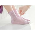 thumbnail image 2 of Socks Ruffle Casual Crew Comfortable Breathable Cute 3 Pairs Socks, 2 of 6