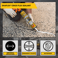 thumbnail image 3 of Sikaflex Crack Flex Sealant, Gray, High performance, textured polyurethane sealant, self-leveling, sealant for sealing horizontal cracks, 10.1 fl. Oz (Pack of 1), 3 of 6