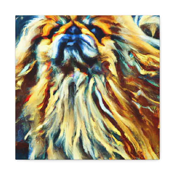 Pekingese in Twilight - Canvas