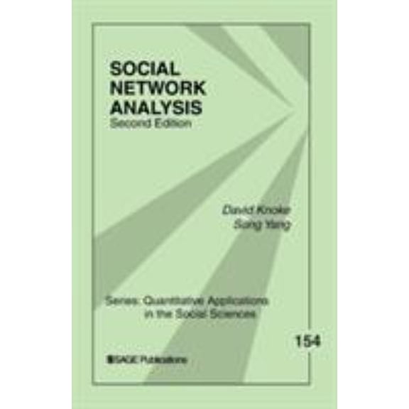 Pre-Owned Social Network Analysis (Paperback) 1412927498 9781412927499