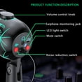 thumbnail image 2 of USB Condenser Microphone  Noise Cancellation  Angle Adjustable  2 Meter Cable for Gaming  Live Streaming  Recording, 2 of 11