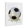 thumbnail image 2 of Stupell Industries Modern Soft Pastel Soccer Ball Canvas Art, 16 x 20, by Matthew Piotrowicz, 2 of 7