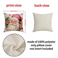 thumbnail image 2 of SUNSIOM Christmas Throw Pillow Cover Holiday Couch Pillow Case Sofa Decorations, 2 of 8
