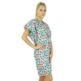 thumbnail image 3 of Bimba Women Floral Printed Cotton Kaftan Dress Short Tunic Beach Caftan, 3 of 5