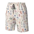 thumbnail image 4 of Fotbe Doodle Wine Trajes de Baño Estampados para Hombre, Shorts de Verano de Secado Rápido, Ropa de Playa, Bañadores-Large, 4 of 6