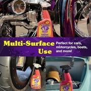 Wizards Mist-N-Shine Quick Detailer Spray & Professional Car Detailer, High-Gloss Exterior Car Cleaner & Shine for Glass, Metal, Plastic & More, 22 oz