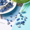thumbnail image 4 of Natural Lazuli Beads No Hole/Undrilled Tumbled Stone Vase Filler Gems 9~20x5~7x2~6mm 1428pcs/1000g, 4 of 4
