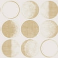thumbnail image 4 of Tempaper Moons Blue Peel and Stick Wallpaper, 20.5" x 16.5', 4 of 6