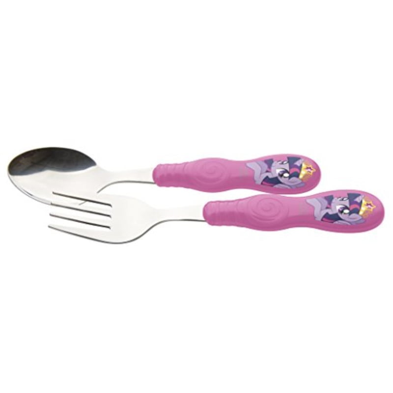 Zak Designs My Little Pony Fork and Spoon Set, TV Series