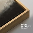 thumbnail image 4 of PixonSign Framed Canvas Print Wall Art Set Minimal Gray Tan Paint Stroke Landscape Abstract Shapes Digital Art Modern Art Decorative Boho Calm/Zen - 16"x24"x3 Natural, 4 of 5