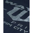 thumbnail image 3 of Wayne Enterprises T-Shirt - Metallic Silver Print Navy (M), 3 of 4