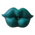 thumbnail image 1 of Lipstore 5x Suce en Silicone en Forme de Lèvres pour Bébé, Vert Foncé, 1 of 8