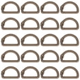 thumbnail image 3 of Metal D Rings, Snake Pattern Easy To Assemble Metal D Rings Buckle  For Handbags, 3 of 8