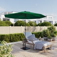 thumbnail image 7 of BELLEZE 9 Foot Tilt Umbrella Crank to Open Fade Resistant Outdoor Patio Umbrella Anti UV Sun Shade Lawn Tilt, 7 of 7