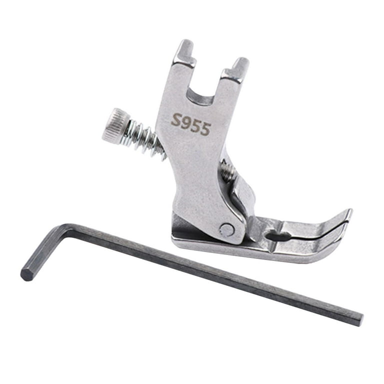 5 Presser Feet For industrial sewing machines - Zipper foot, invisible
