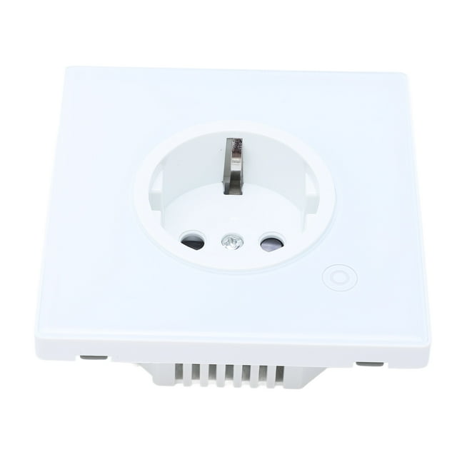 Smart Socket Outlet, 1 Way Remote Control Flexible 16A Cycle And Random Intelligent Timing Socket For Home WK-EU16Mfor ZigBee Type