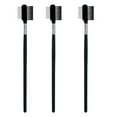 thumbnail image 1 of Peine para pesta?as, 3 piezas, cepillo para cejas, cepillo de doble cara para mujeres, pesta?as, maquillaje cosmético, negro LingWen 8390615903226, 1 of 1