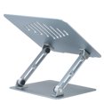 thumbnail image 4 of Zootealy Laptop Stand Folding Bracket Heat Dissipation Base for Notebook Computer Tablet PC Z-fold Aluminium Alloy Heightening Frame Notebook Holder, 4 of 8