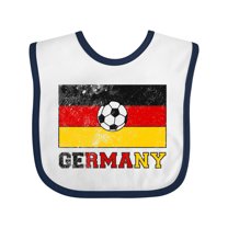 Inktastic German Soccer Boys or Girls Baby Bib