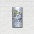 thumbnail image 3 of Luxe Metal Art 'Sailboat Reflections I' by Emma Scarvey, Metal Wall Art, 12"x24", 3 of 9