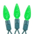 thumbnail image 4 of Novelty Lights 70 Light C6 LED Christmas Mini Light Set, Commercial Grade Outdoor String Lights, Green, Green Wire, 24 Feet, 4 of 7