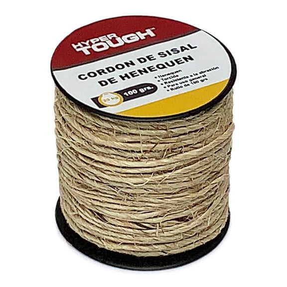 Cuerda de Henequén Hyper Tough Resistencia a la Tensión de 20 kg
