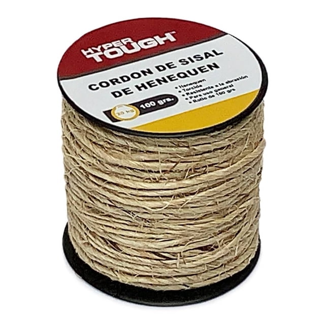 Cuerda de Henequén Hyper Tough Resistencia a la Tensión de 20 kg