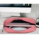 thumbnail image 3 of Bewildely Estuche portátil para bolsa de almacenamiento, organizador de dispositivos USB Digital, Cable para auriculares de viaje Almacenamiento y organización del hogar rosado L, 3 of 6