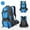 Blue, variant on Kokovifyves 50L Hiking Backpack, Camping Bag, 45+5 Liter Lightweight Backpacking Back Pack